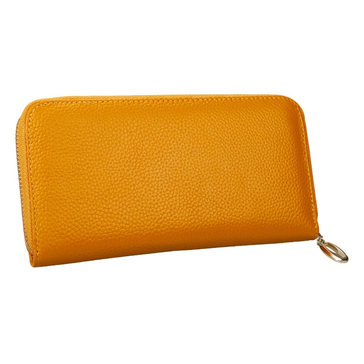 906 Antimagnetic RFID Litchi Texture Women Large Capacity Hand Wallet Purse Phone Bag with Card Slots