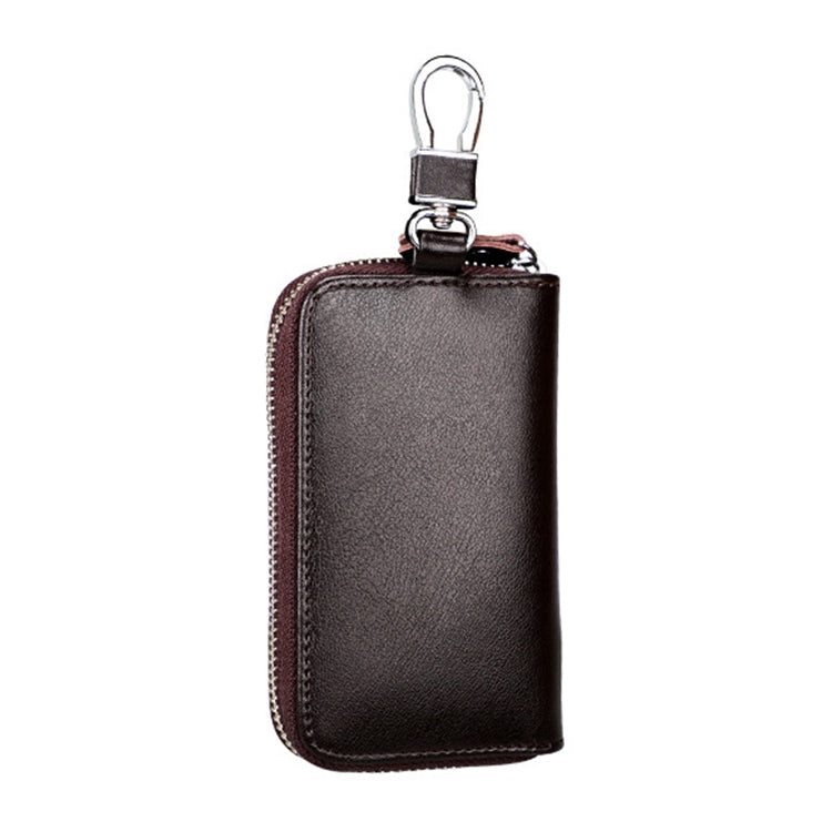 9102 Multi-function Waist Hanging Leather Zipper Wallet Keys Holder Bag