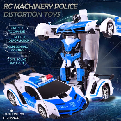 1023 4 Channels Remotely Deformed Car Toy Car