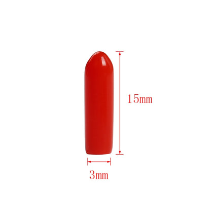100 قطعة من غطاء حماية هوائي الإرسال iFlight M3x15mm مع غلاف مطاطي من مادة PVC لقطع غيار نماذج RC FPV متعددة المراوح