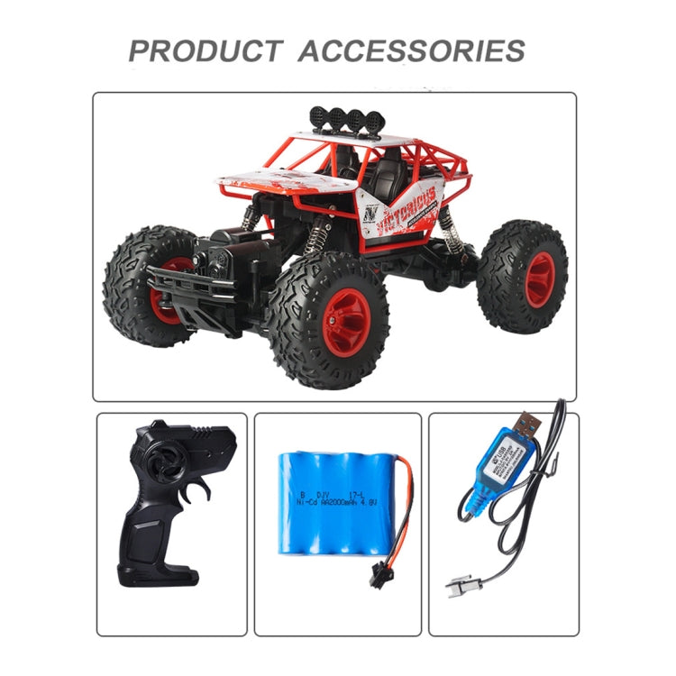 6255 2.4GHz 1:16 Wireless Remote Control Drift Off-road Four-wheel Drive Children Toy Car, 6255 2.4GHz 1:16(Red), 6255 2.4GHz 1:16(Blue)