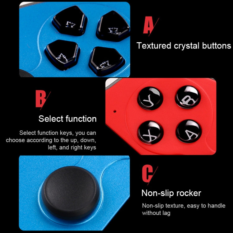 جهاز ألعاب محمول Powkiddy X12 Plus Retro Classic Games بشاشة عالية الدقة 7 بوصات وذاكرة 16 جيجابايت، يدعم MP4 / Ebook، X12 Plus