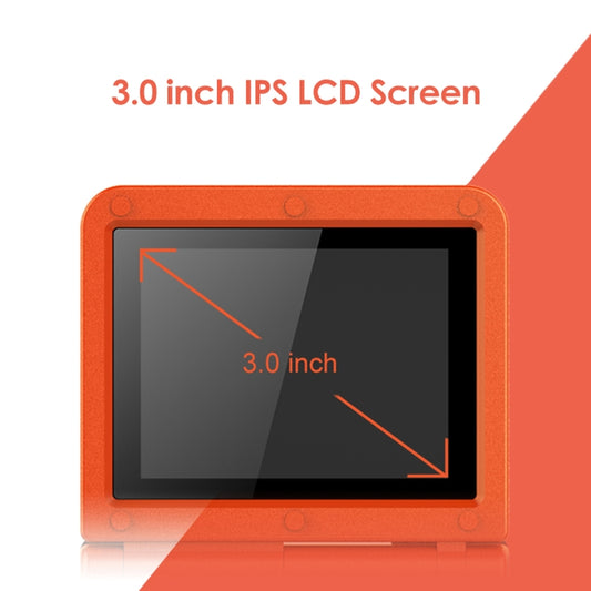 Powkiddy V90 3.0 inch IPS Screen 64-bit Retro Handheld Game Console with 16GB Memory, V90 / Yellow