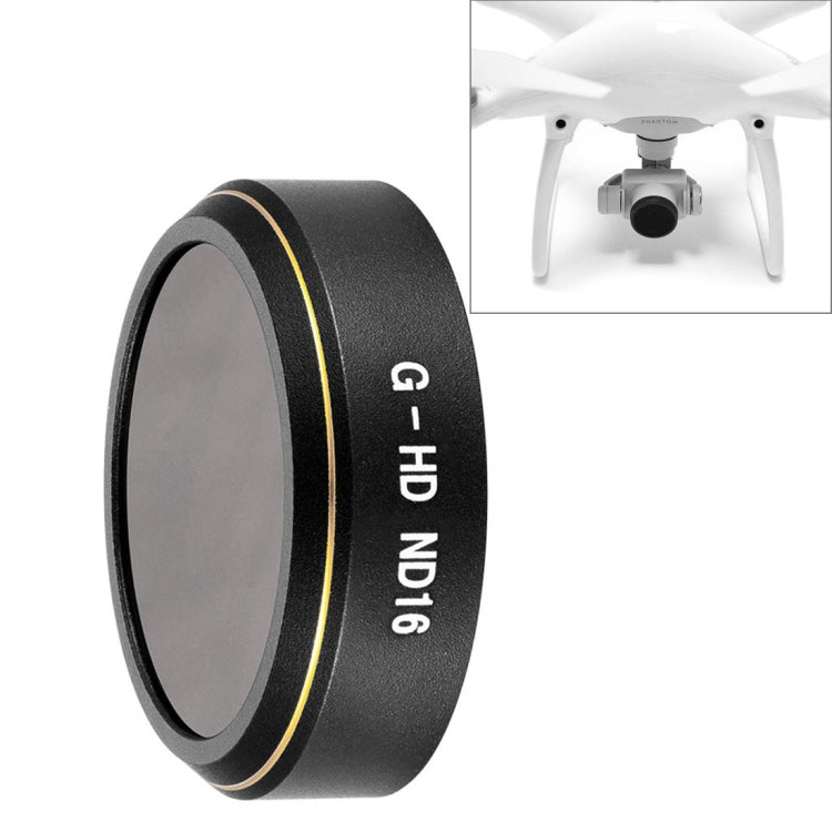 فلتر عدسة ND رمادي عالي الدقة للطائرات بدون طيار لـ DJI Phantom 4 Pro وND2 وND4 وND8 وND16 وND32