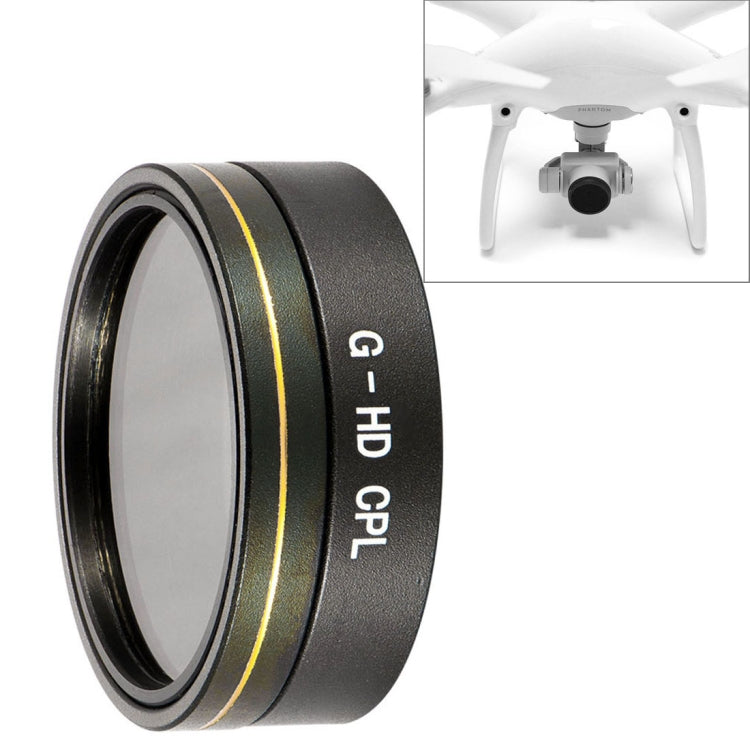 فلتر عدسة CPL عالي الدقة للطائرات بدون طيار لـ DJI Phantom 4 Pro، CPL
