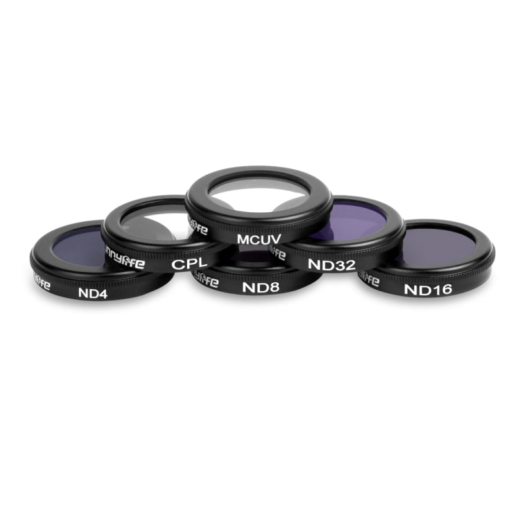 مجموعة فلتر عدسة Sunnylife 6 في 1 عالية الدقة MCUV + CPL + ND4 + ND8 + ND16 + ND32 لـ DJI Mavic 2 / Zoom، MCUV+CPL+ND4+ND8+ND16+ND32