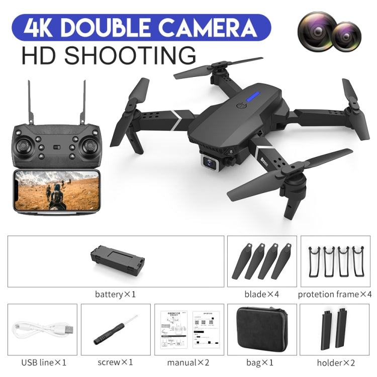 4K Double HD Camera Mini Foldable Drone
