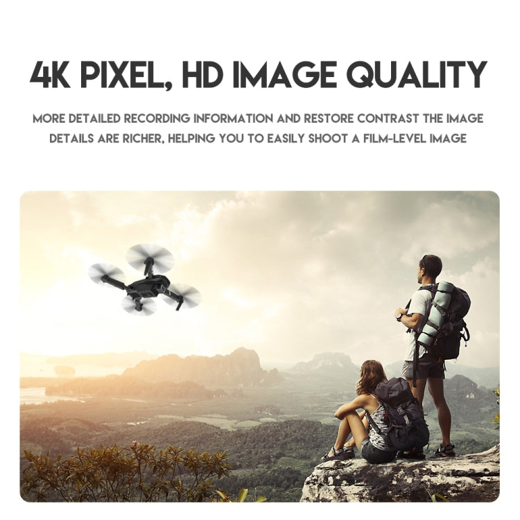 طائرة بدون طيار صغيرة قابلة للطي مزودة بكاميرا أحادية عالية الدقة بدقة 4K