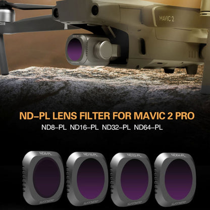 فلتر عدسة Sunnylife M2P-FI538 ND8-PL + ND16-PL + ND32-PL + ND64-PL ND-PL لـ DJI Mavic 2 Pro