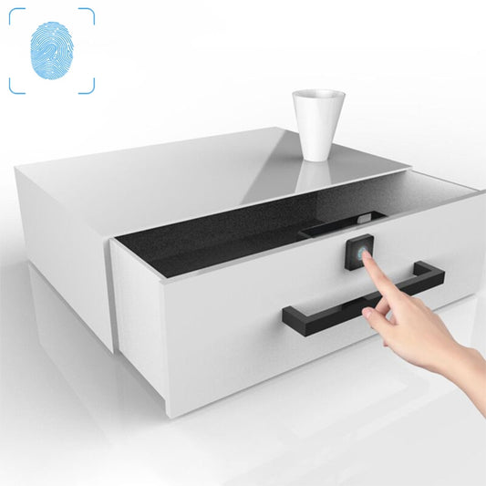 T4 Micro USB Charging Drawer Cabinet Door ABS Smart Fingerprint Lock, T4 Micro USB Charging Drawer Cabinet Lock