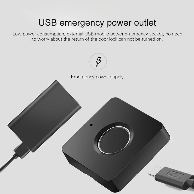 T4 Micro USB Charging Drawer Cabinet Door ABS Smart Fingerprint Lock, T4 Micro USB Charging Drawer Cabinet Lock