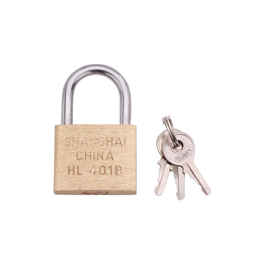Copper Padlock Small Lock, Style: Short Lock Beam, 20mm Open, Short, 20mm Open