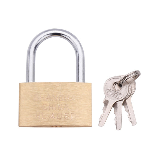 Copper Padlock Small Lock, Style: Short Lock Beam, 50mm Open, Short, 50mm Open