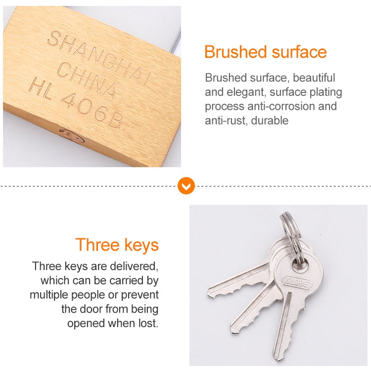 Copper Padlock Small Lock, Style: Short Lock Beam, 50mm Open, Short, 50mm Open