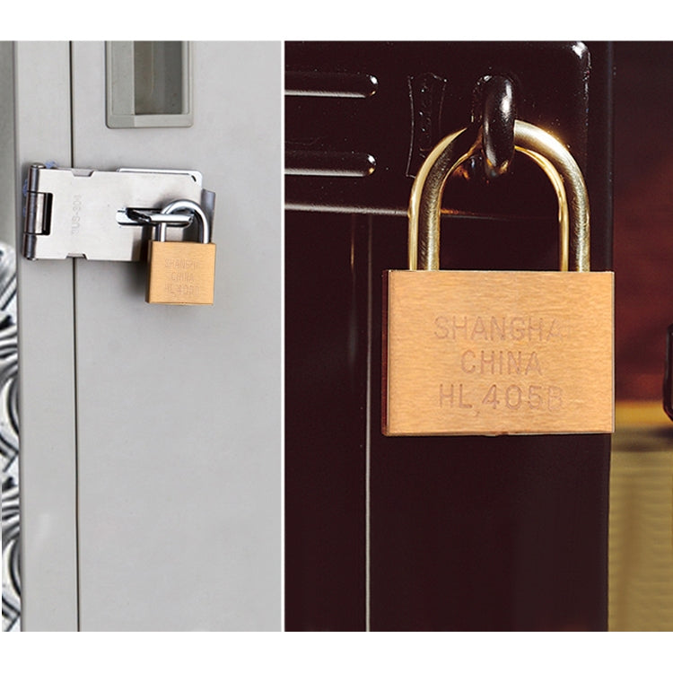 Copper Padlock Small Lock, Style: Short Lock Beam, 50mm Open, Short, 50mm Open