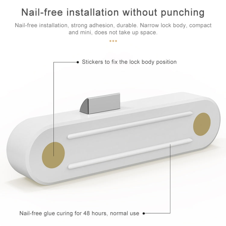 Original Xiaomi Youpin YEELOCK Smart Drawer Cabinet Lock Switch, US Plug, Youpin YEELOCK