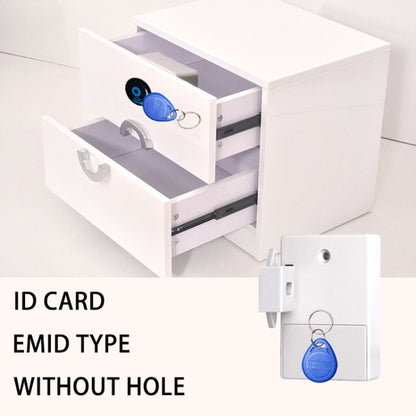 T3 ABS Magnetic Card Induction Lock Invisible Bilateral Open Cabinet Door Lock, Bilateral