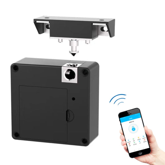 T8+ Non-opening Drawer Lock APP + IC Card Invisible Universal Cabinet Lock, APP + IC Card