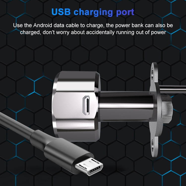 T23FB Micro USB Charging Zinc Alloy Smart Fingerprint + Bluetooth Triple Linkage Open Drawer Lock File Cabinet Lock, Triple Linkage Open Fingerprint + Bluetooth