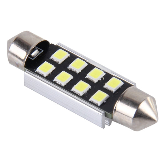 قطعتان من مصابيح القراءة للسيارة Festoon 3 وات 300 لومن، 39 مم، ضوء أبيض، 8 مصابيح LED 3528 SMD، خالية من الأخطاء، DC 12، 39 مم