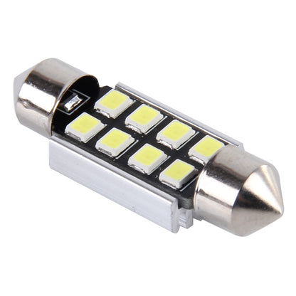 2 PCS 41mm Festoon 3W 300LM White Light 8 LED 3528 SMD Canbus Error-Free Car Reading Lamps,  DC 12, 41mm