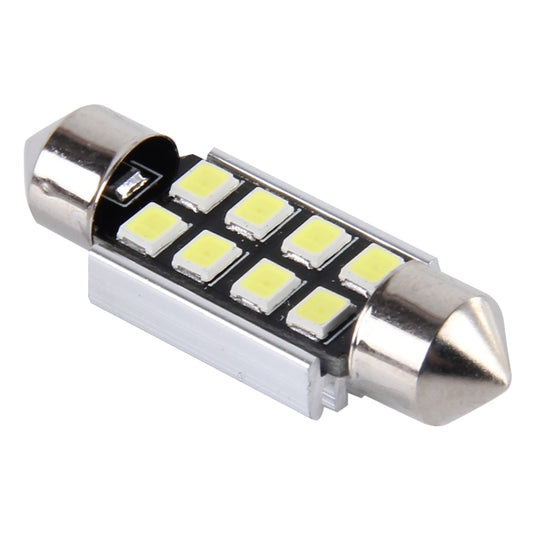 2 PCS 41mm Festoon 3W 300LM White Light 8 LED 3528 SMD Canbus Error-Free Car Reading Lamps,  DC 12, 41mm