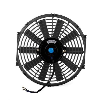 12V 80W 12 inch Car Cooling Fan High-power Modified Tank Fan Cooling Fan Powerful Auto Fan Mini Air Conditioner for Car, 12 inch (Red), 12 inch (Blue), 12 inch (Black)