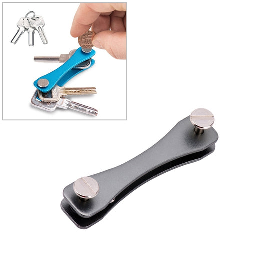 Portable Metal Key Storage Clip, (Grey), (Blue), (Red), (Black), (Orange), (Pink), (Green)