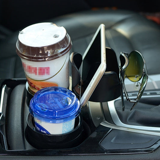 SB-1088 5 in 1 Auto Multi-functional Cup Holder Smartphone Drink Sunglasses Card Coin Small Accessories Holder, SB-1088(Pink), SB-1088(Blue）, SB-1088(Green), SB-1088(Black)