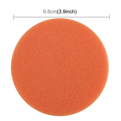 12 PCS Car Wax Sponge Round Sponge High-density Sponge,Size:9.8*9.8cm, 9.8*9.8cm