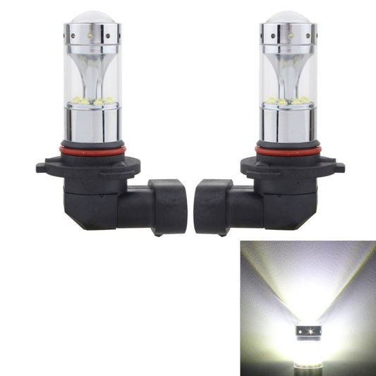 2 PCS 9006 60W 1200 LM 6000K Car Fog Lights with 12 CREE XB-D LED Lamps, DC 12V, 9006