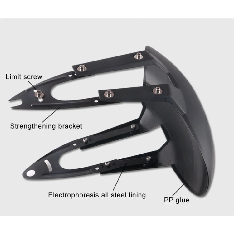 Motorcycle Modified Fender Rear Wheel Fender Dustproof  PP Splash Flaps Mudguards Fender Guard for CFMOTO 150NK / Kawasaki Z250 / Honda CB190R, For CFMOTO 150NK / Kawasaki Z250 / Honda CB190R