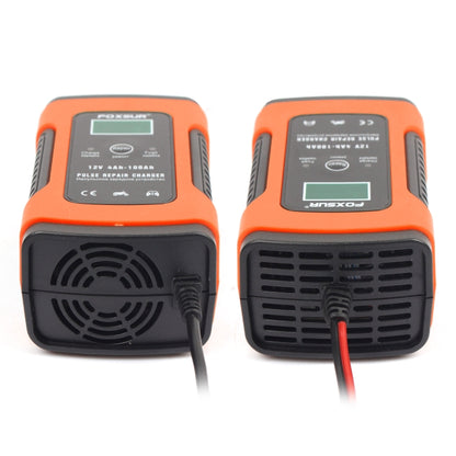 12V 6A Intelligent Universal Battery Charger for Car Motorcycle, Length: 55cm, UK Plug, UK Plug (Red), UK Plug (Yellow)