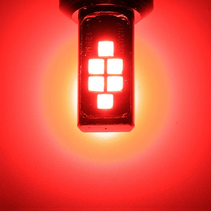 2 PCS 1157 DC9-16V / 3.5W Car Auto Brake Lights 12LEDs SMD-ZH3030 Lamps, with Constant Current, 1157, 1157 (White Light)