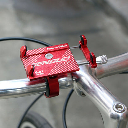 Motorcycle Handlebar Aluminum Alloy Phone Bracket, Handlebar Aluminum Alloy Phone Bracket