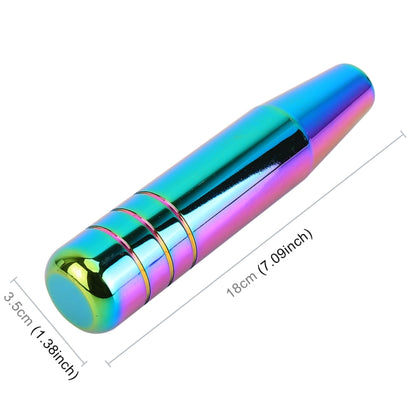 Universal Colorful Long Strip Shape Car Gear Shift Knob Modified Shifter Lever Knob, Length: 18cm, Length: 18cm (Colorful)