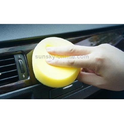 10 PCS Household Cleaning Sponge Car Sponge Ball Car Wash Sponge,Size：10 x 10 x 2cm, 10 PCS Wash Sponge
