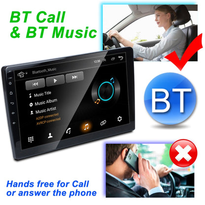 HD 10.1 inch Universal Car Android 8.1 Radio Receiver MP5 Player, Support FM & Bluetooth & TF Card & GPS