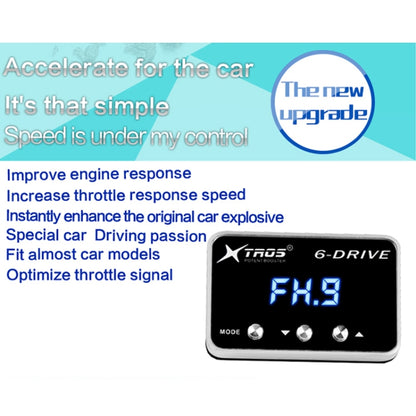 وحدة تحكم دواسة الوقود الإلكترونية TROS TS-6Drive المعززة القوية لبورشه كاريرا (991) 2011-2019، لبورشه كاريرا (991) 2011-2019