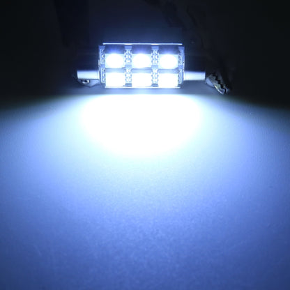 10 PCS 31mm DC12V / 2W / 7000K / 80LM 4LEDs SMD-5050 Car Reading Lamp, 31mm, 4LEDs SMD-5050