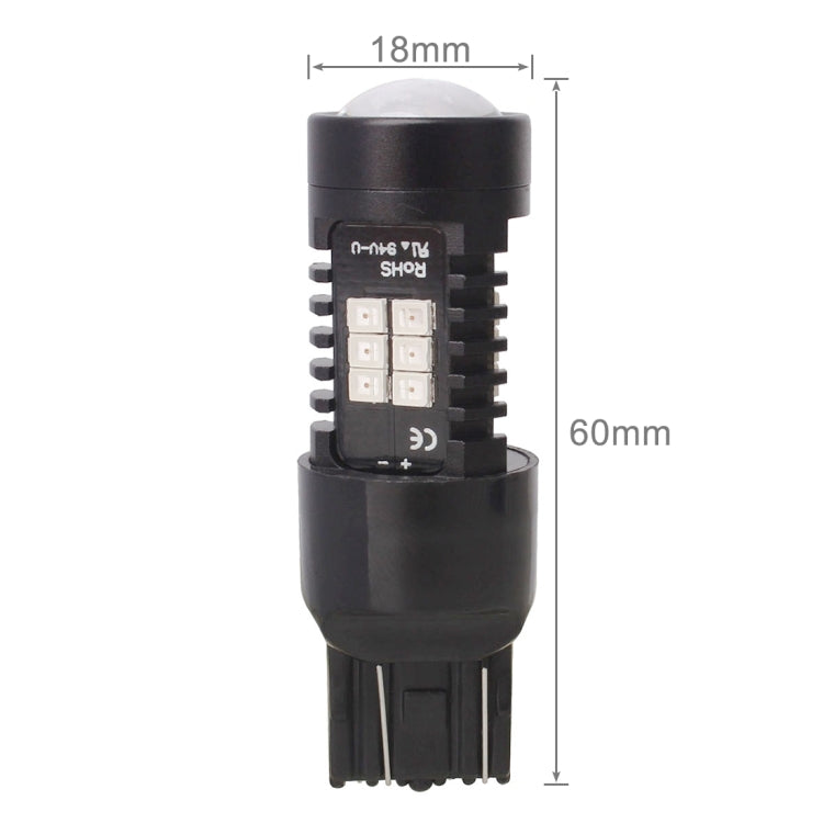 2 PCS 7443-T20-2835 10.5W 21 LEDs LED Car Brake Light DC 12~24V, 7443