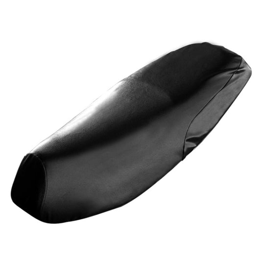 Waterproof Motorcycle Black Leather Seat Cover Prevent Bask In Seat Scooter Cushion Protect, Size: L, Length: 55-60cm; Width: 25-35cm, Length: 55-60cm; Width: 25-35cm