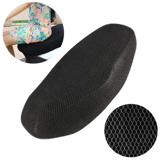 Motorcycle Breathable Sunscreen Double Layer 3D Honeycomb Small Hole Polyester Cushion Mesh, Size: XL, Length: 90cm; Width: 52cm, Size: XL