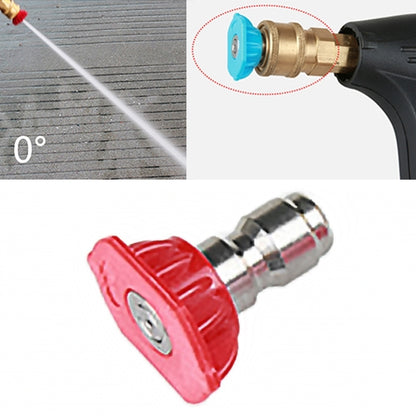 High Pressure Car Wash Gun Jet Nozzle Washer Accessories, Nozzle Angle: 0 Degree, Nozzle Angle: 0 Degree