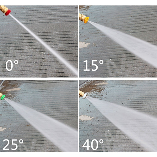 High Pressure Car Wash Gun Jet Nozzle Washer Accessories, Nozzle Angle: 15 Degree, Nozzle Angle: 15 Degree