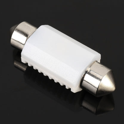 2 PCS 36mm DC12V 1.7W 6000K 135LM 2LEDs SMD-3030 Car Reading Lamp, with Decoder, 36mm, with Decoder