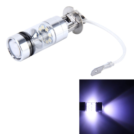 مصابيح ضباب سيارة H3 100 واط 850 لومن 7000 كلفن 20 SMD-2828-LED، تيار مستمر 12-24 فولت، H3
