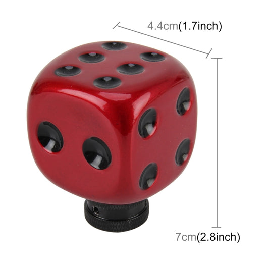 Universal Dice Shape Car Gear Shift Knob Modified Car Gear Shift Knob Auto Transmission Shift Lever Knob Gear Knobs, Gear Shift Knob 10