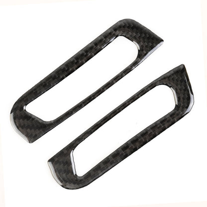 2 PCS Car A Column Air Outlet Carbon Fiber Decorative Sticker for Jeep Grand Cherokee, Air Outlet