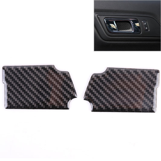 2 PCS Car Door Bowl Decorative Sticker for Ford Mustang 2015-2020, Door Bowl